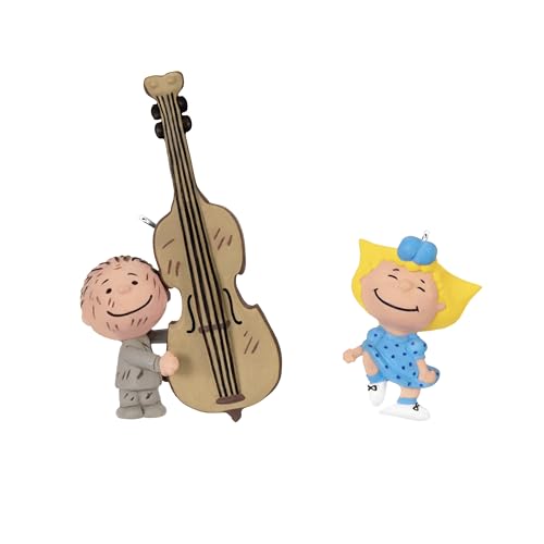 Hallmark Keepsake Mini-Weihnachtsschmuck 2024, The Peanuts Gang Sally und Pigpen, 2er Set, Geschenke für Peanuts-Fans von Hallmark Keepsake