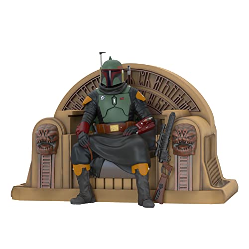 Hallmark Keepsake Weihnachtsdekoration, Kunstharz, 2022, Star Wars: The Mandalorian Boba Fett on Throne Hallmark Keepsake Weihnachtsdekoration, Kunstharz, 2022, Star Wars: The Mandalorian Boba Fett on Throne von Hallmark Keepsake