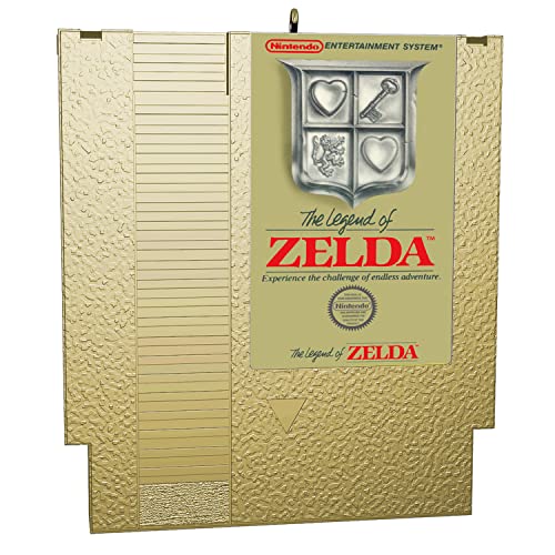 Hallmark Keepsake Weihnachtsdekoration, Nintendo The Legend of Zelda Spielkartusche, Metallornament, Geschenke für Gamer Hallmark Keepsake Weihnachtsdekoration, Nintendo The Legend of Zelda Spielkartusche, Metallornament, Geschenke für Gamer von Hallmark Keepsake
