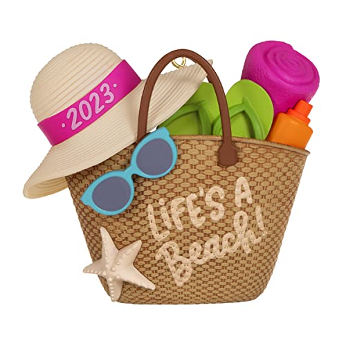 Hallmark Keepsake Weihnachtsdekoration 2023, Life's a Beach! Urlaubsdekoration, Strandgeschenke von Hallmark Keepsake