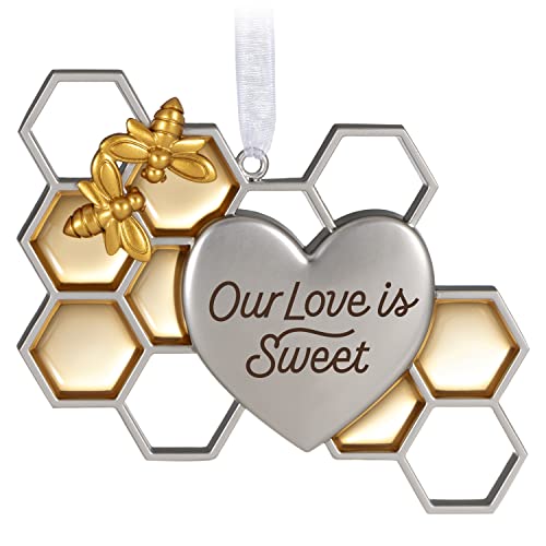 Hallmark Keepsake Weihnachtsdekoration 2023, Our Love is Sweet, Bee and Honeycomb von Hallmark Keepsake