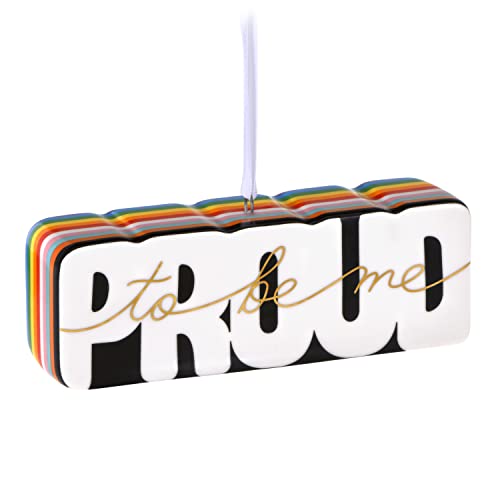 Hallmark Keepsake Weihnachtsdekoration 2023, Proud to Be Me, Regenbogen LGBTQIA, Stolz Geschenk Hallmark Keepsake Weihnachtsdekoration 2023, Proud to Be Me, Regenbogen LGBTQIA, Stolz Geschenk von Hallmark Keepsake