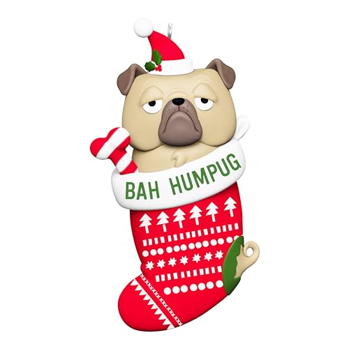 Hallmark Keepsake Weihnachtsdekoration 2024, Bah Humpug, lustige Geschenke: Schmuck, Kunststoff, Hängend, Weihnachten Hallmark Keepsake Weihnachtsdekoration 2024, Bah Humpug, lustige Geschenke: Schmuck, Kunststoff, Hängend, Weihnachten von Hallmark Keepsake