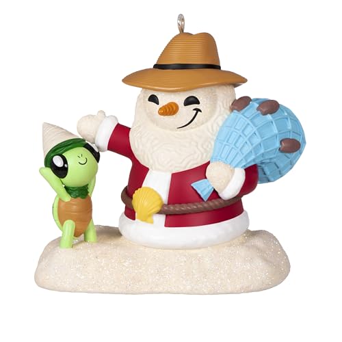 Hallmark Keepsake Weihnachtsdekoration 2024, Sandmann, Schneemann, Sammlergeschenk von Hallmark Keepsake