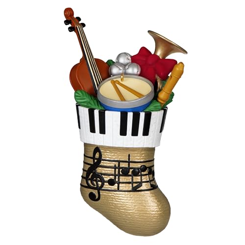 Hallmark Keepsake Weihnachtsdekoration 2024, Strumpffüller, Musikgeschenke von Hallmark Keepsake