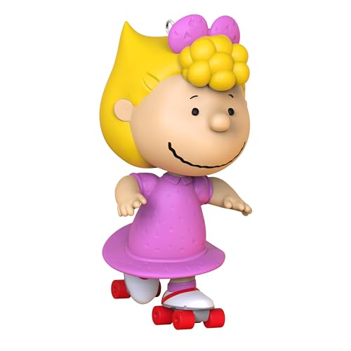 Hallmark Keepsake Weihnachtsdekoration 2024, The Peanuts Gang Skating Sally, Geschenke für Peanuts-Fans von Hallmark Keepsake