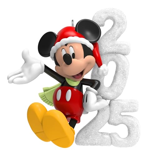 Hallmark Keepsake Weihnachtsdekoration 2025, Disney Mickey Mouse A Year of Disney Magic 2025, Geschenke für Disney-Fans Hallmark Keepsake Weihnachtsdekoration 2025, Disney Mickey Mouse A Year of Disney Magic 2025, Geschenke für Disney-Fans von Hallmark Keepsake