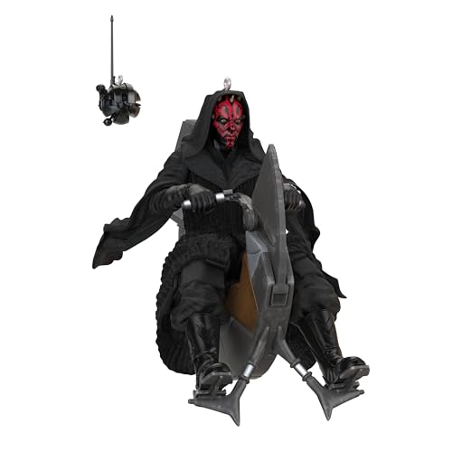 Hallmark Keepsake Weihnachtsschmuck (Star Wars: The Phantom Menace 25th Anniversary Darth Maul und Sith Probe Droid), 2er-Set von Hallmark Keepsake