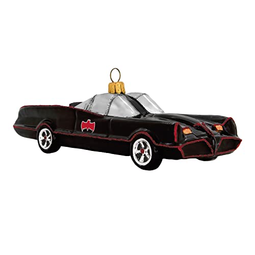 Hallmark Keepsake Weihnachtsschmuck 2023, Batman, die Klassische TV-Serie, Batmobil, Glas-Batman-Geschenke von Hallmark Keepsake