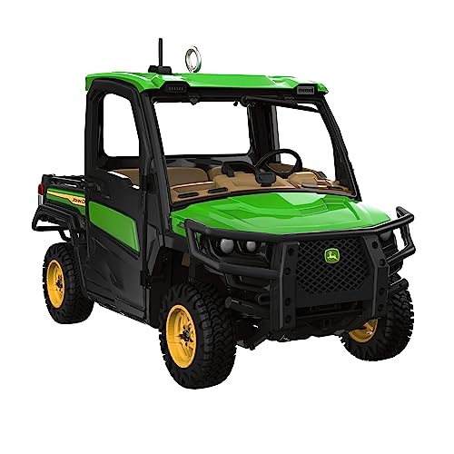 Hallmark Keepsake Weihnachtsschmuck 2023, John Deere Gator XUV835R Nutzfahrzeug Metall, Geschenke für Autosammler, von Hallmark Keepsake