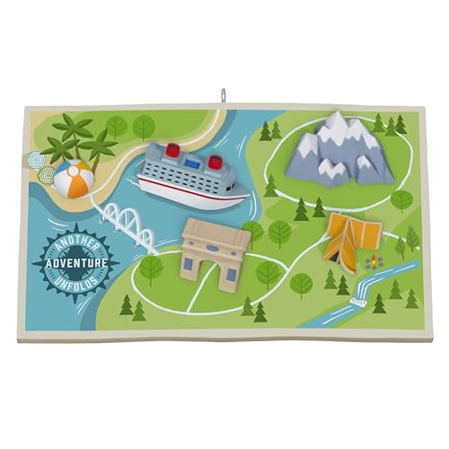 Hallmark Keepsake Weihnachtsschmuck 2024, Another Adventure Unfolds, Outdoor-Geschenke von Hallmark Keepsake