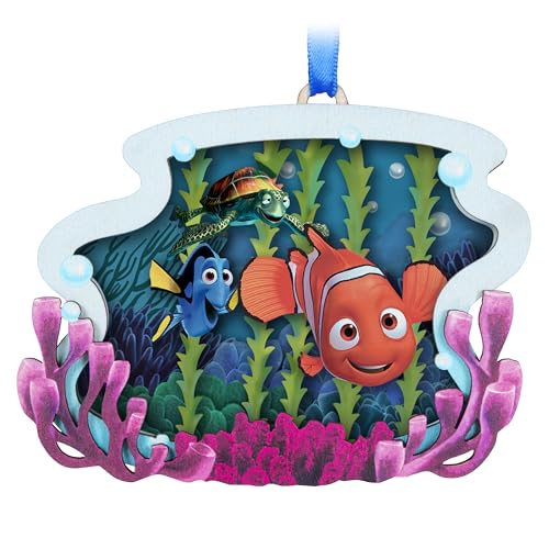 Hallmark Keepsake Weihnachtsschmuck 2024, Disney/Pixar Findet Nemo Totally Unforgettable Friends Papercraft, Geschenke für Disney-Fans von Hallmark Keepsake