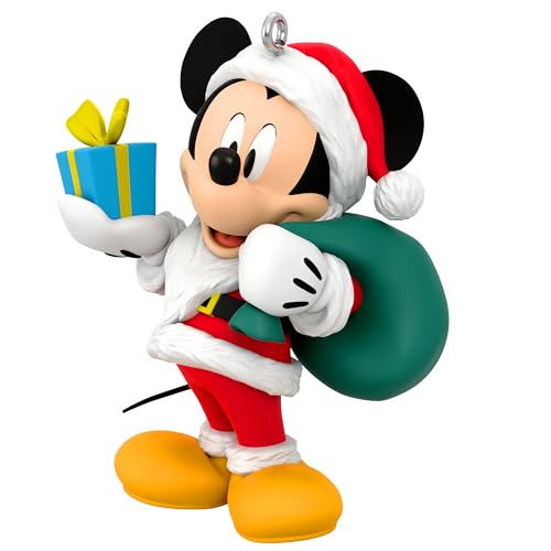 Hallmark Keepsake Weihnachtsschmuck 2024, Disney All About Mickey! Santa Mickey, Geschenke für Disney-Fans Hallmark Keepsake Weihnachtsschmuck 2024, Disney All About Mickey! Santa Mickey, Geschenke für Disney-Fans von Hallmark Keepsake