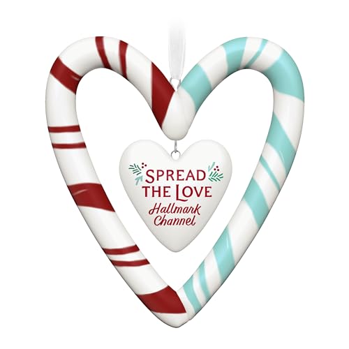 Hallmark Keepsake Weihnachtsschmuck 2024, Hallmark Channel Spread The Love, Porzellan von Hallmark Keepsake