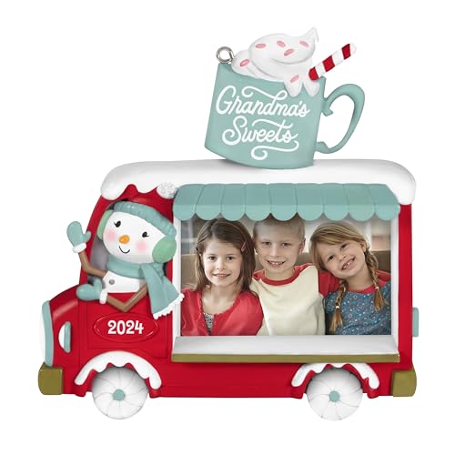 Hallmark Keepsake Weihnachtsschmuck 2024, Omas Süßigkeiten 2024 Bilderrahmen, Geschenke für Großeltern von Hallmark Keepsake