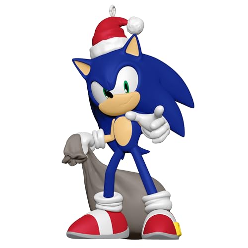 Hallmark Keepsake Weihnachtsschmuck 2024, Sonic The Hedgehog Santa Sonic, Geschenke für Gamer Hallmark Keepsake Weihnachtsschmuck 2024, Sonic The Hedgehog Santa Sonic, Geschenke für Gamer von Hallmark Keepsake