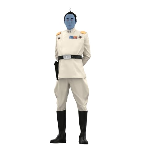 Hallmark Keepsake Weihnachtsschmuck 2024, Star Wars: Ahsoka Grand Admiral Thrawn, Geschenke für Star Wars Fans von Hallmark Keepsake