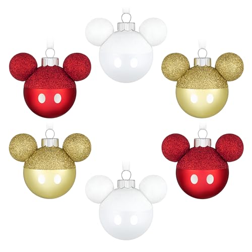 Hallmark Keepsake Weihnachtsschmuck Disney Mickey Mouse Glas 6er Set Geschenke für Disney Fans Hallmark Keepsake Weihnachtsschmuck Disney Mickey Mouse Glas 6er Set Geschenke für Disney Fans von Hallmark Keepsake