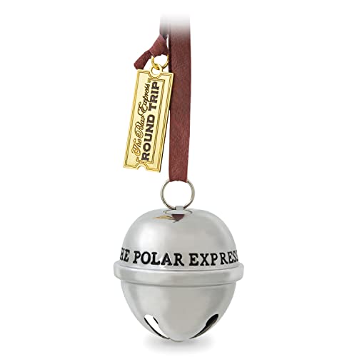 Hallmark Andenken Weihnachten Ornament 2022 The Polar Express Santa's Schlittenglocke, Metall von Hallmark