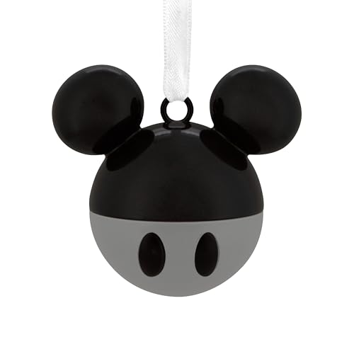 Hallmark Disney Micky Maus Ikone Schwarz Weihnachten Ornament Premium Metall von Hallmark