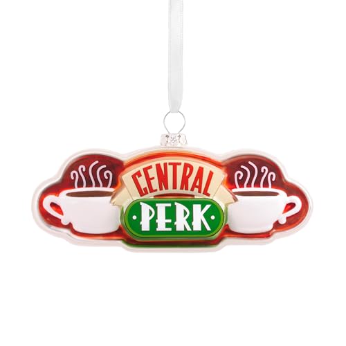 Hallmark Friends Central Perk Schild aus geblasenem Glas von Hallmark