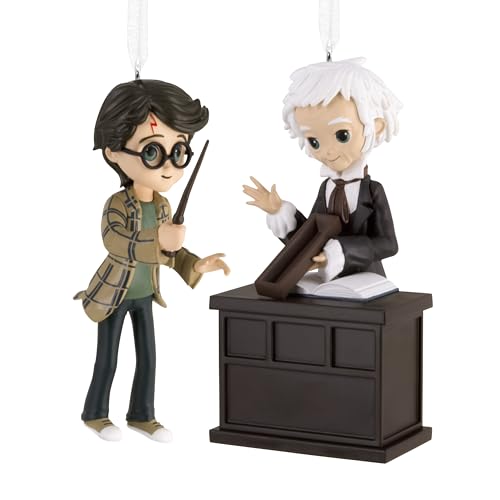 Hallmark Harry Potter und Garrick Ollivander Weihnachtsschmuck, 2 Stück Hallmark Harry Potter und Garrick Ollivander Weihnachtsschmuck, 2 Stück von Hallmark