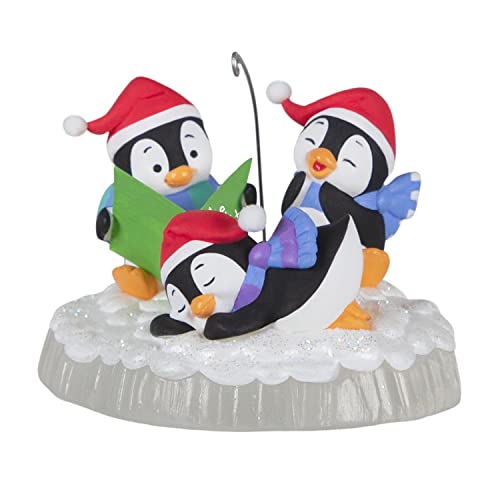 Hallmark Keepsake Christmas Ornament 2022, Not a Creature was Stirring Penguins von Hallmark Keepsake