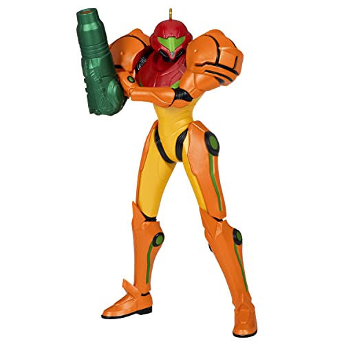 Hallmark Keepsake Weihnachtsdekoration 2023, Nintendo Metroid Samus Ornament, Geschenke für Gamer von Hallmark Keepsake