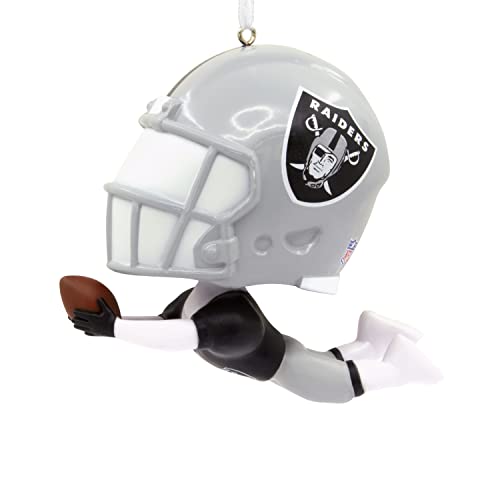 Hallmark NFL Las Vegas Raiders Bouncing Buddy Weihnachtsdekoration von Hallmark