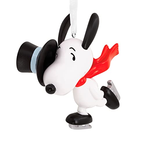 Hallmark Peanuts Snoopy Skating Weihnachtsdekoration (0003HCM1087) von Hallmark
