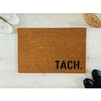Tach. Xl-Kokos-Fußmatte Fußabtreter | Türvorleger 50 X 80 cm Mit Spruch Geschenk Hochzeit Geburtstag Einzug Weihnachten Tach. Xl-Kokos-Fußmatte Fußabtreter | Türvorleger 50 X 80 cm Mit Spruch Geschenk Hochzeit Geburtstag Einzug Weihnachten von HalloHeimat