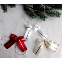 10/30 St Weihnachtsschleifen Christbaumschmuck Weihnachtsbaumschmuck Aus Satinband Oder Lurexband 20 Farben Weihnachtsdeko 10/30 St Weihnachtsschleifen Christbaumschmuck Weihnachtsbaumschmuck Aus Satinband Oder Lurexband 20 Farben Weihnachtsdeko von HalloSchaerpe