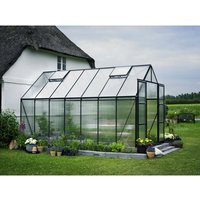 HALLS Gewächshaus »Magnum 148«, BxT: 257 x 446 cm, 6 mm Stegdoppelplatten (SDPL) - gruen von Halls