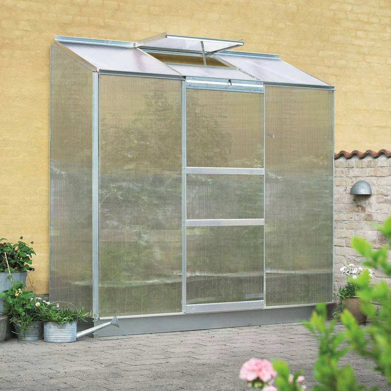 Juliana Gewächshaus Altan - 1,33 m²-1,94 x 0,69 m (Gr. 2)-4 mm Stegdoppelplatten von Halls
