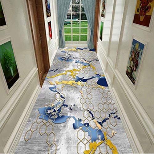 Hallway Runner Teppich-Läufer-Läufer Nicht Beleg Teppich geschnitten Türmatten geschnitten (Color : A, Size : 0.6×2m) von Hallway Runner