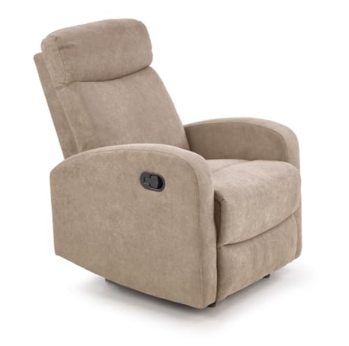Halmar Ausklappbarer Sessel mit Relaxfunktion für das Wohnzimmer Oslo 1s von Halmar