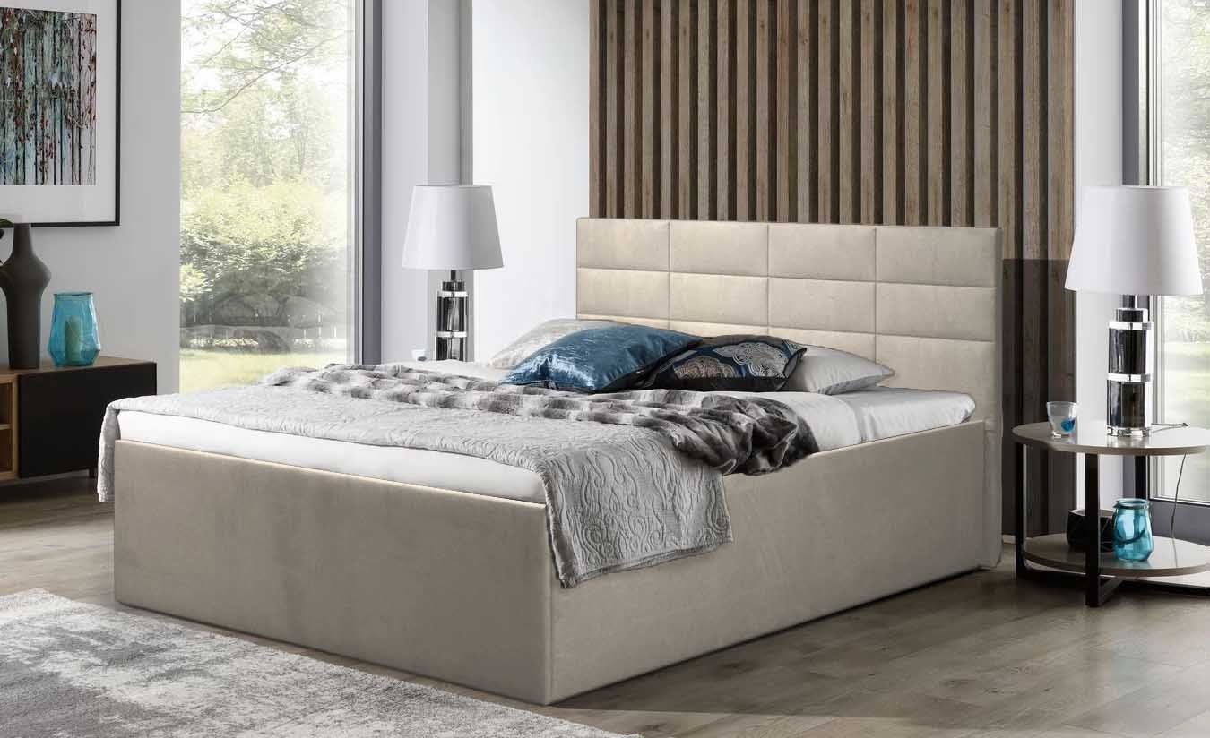 Halmon Schlafkomfort Betten Bett Athena (Seitenhöhe 32cm), Ohne Bettkasten von Halmon Schlafkomfort Betten