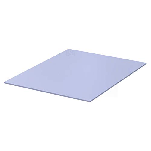 HALNZIYE 1 Stück Thermo-Pad 100 x 100 x 1,5 mm Blau 32F PT03 Blau > 4 W/m-K Temperaturbereich -40 +250 °C Thermo-Silikon-Pad Thermoleitend Kühlung von Sconosciuto