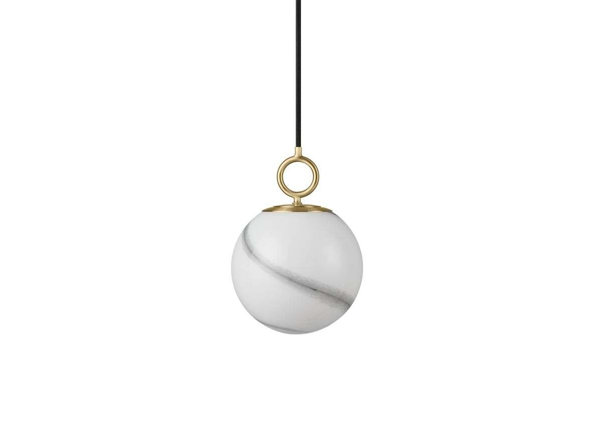 Halo Design - Stockholm Pendelleuchte Ø18 Marble Grey Halo Design von Halo Design