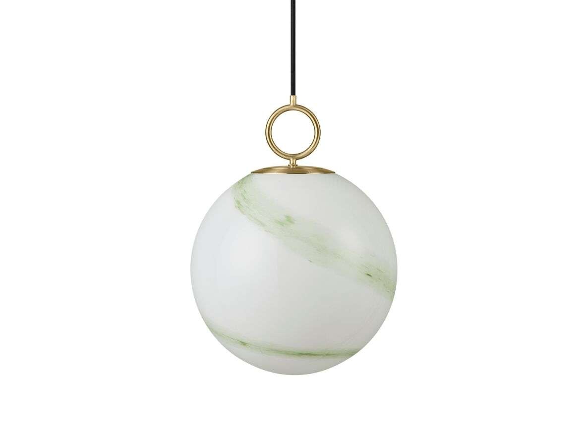 Halo Design - Stockholm Pendelleuchte Ø30 Marble Green Halo Design von Halo Design