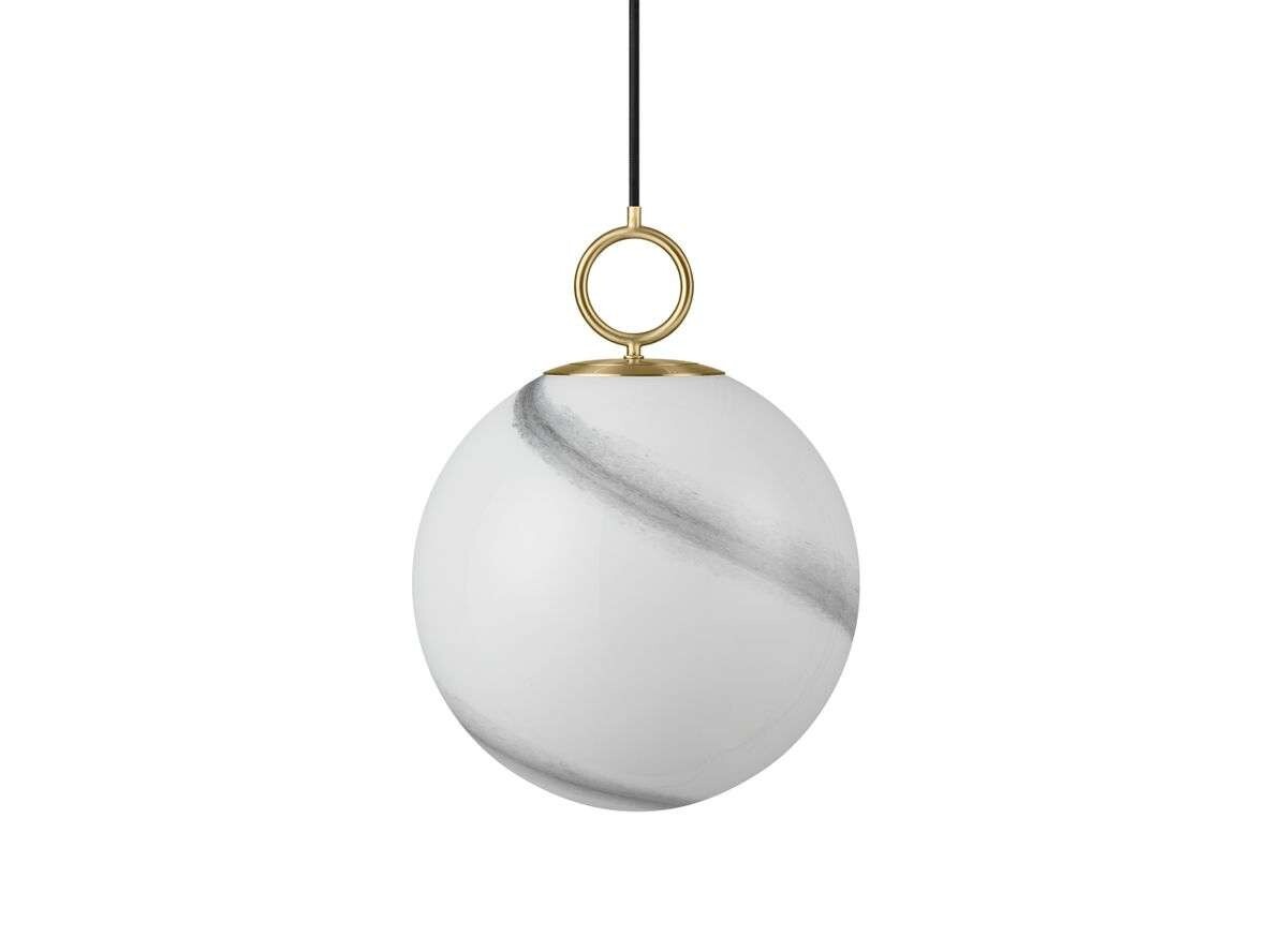 Halo Design - Stockholm Pendelleuchte Ø30 Marble Grey Halo Design von Halo Design