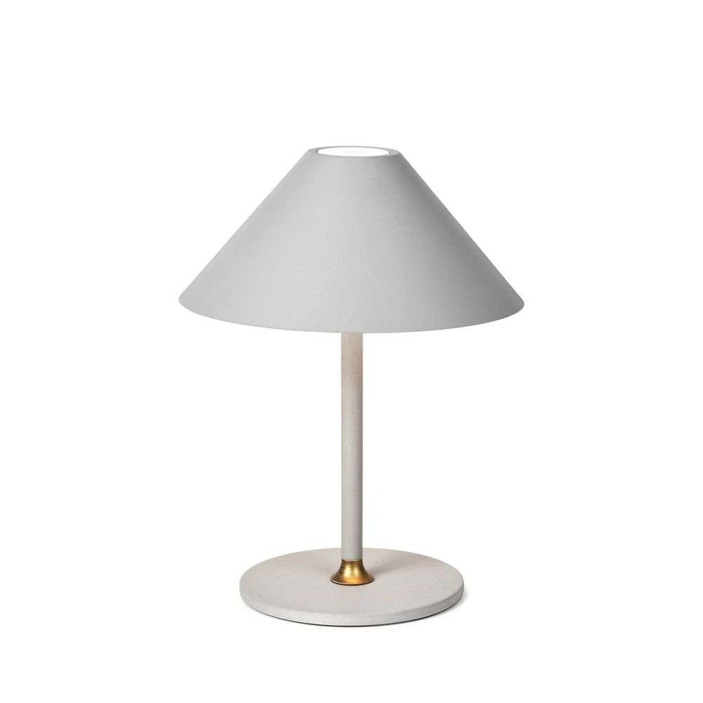 Halo Design - Hygge Portable Tischleuchte Light Grey von Halo Design