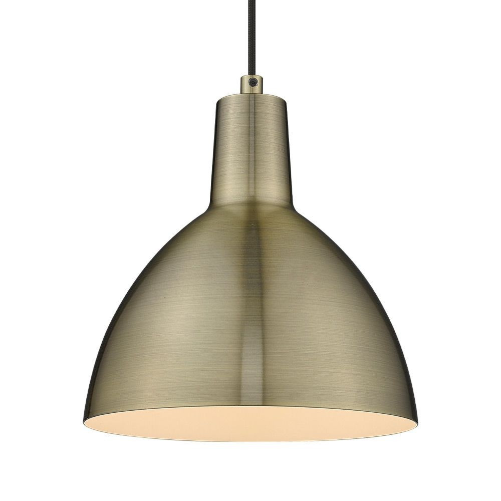 Halo Design - Metropole Pendelleuchte Ø15 Antique Brass Halo Design von Halo Design