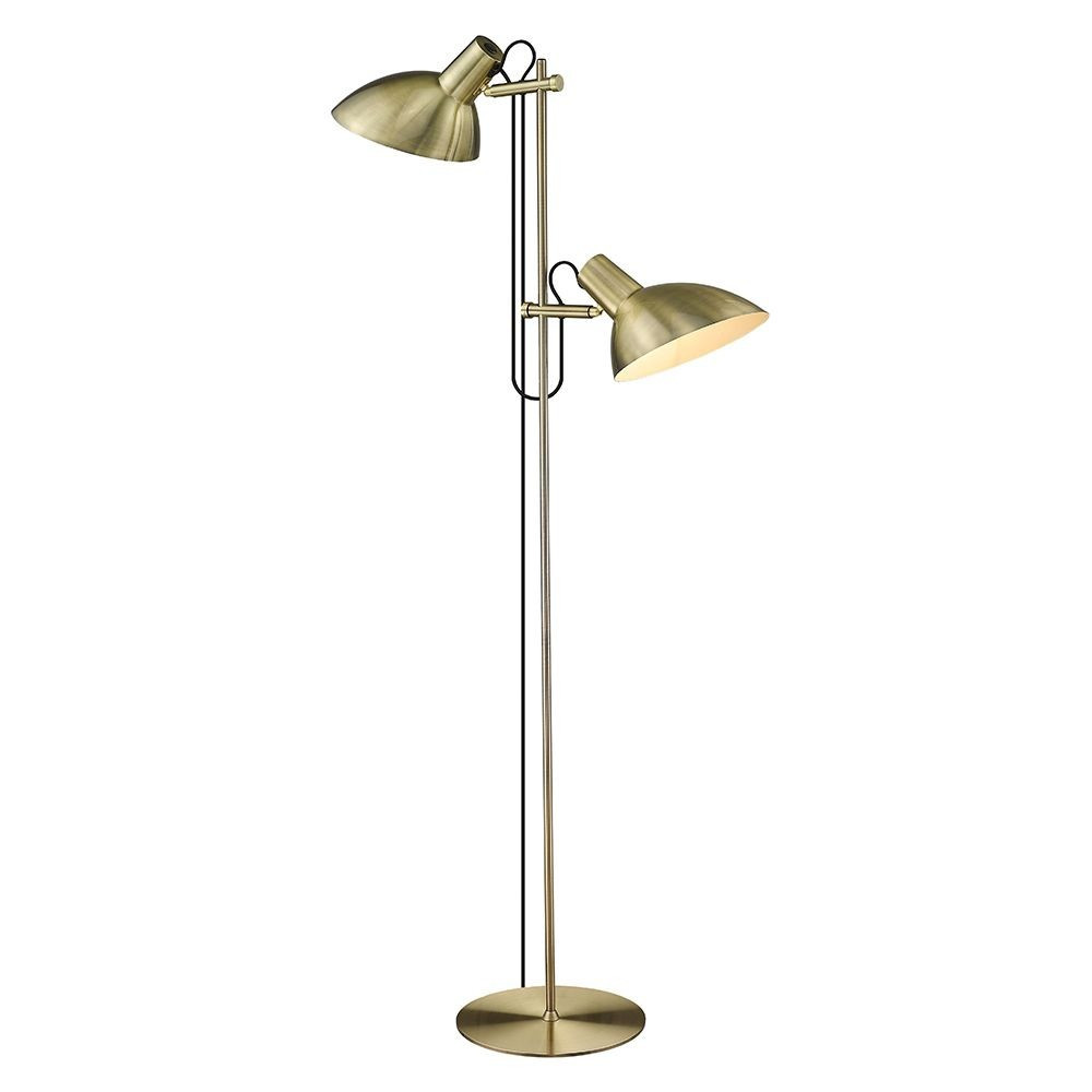 Halo Design - Metropole Stehleuchte 2 Antique Brass von Halo Design