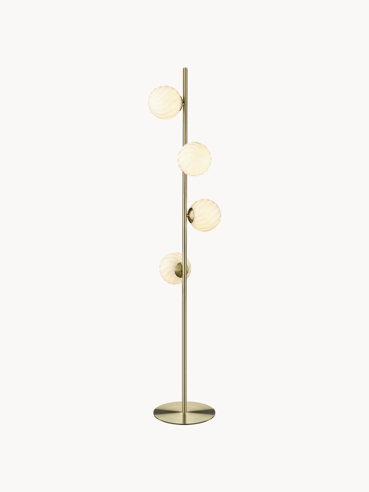 Mundgeblasene Stehlampe Twist von Halo Design