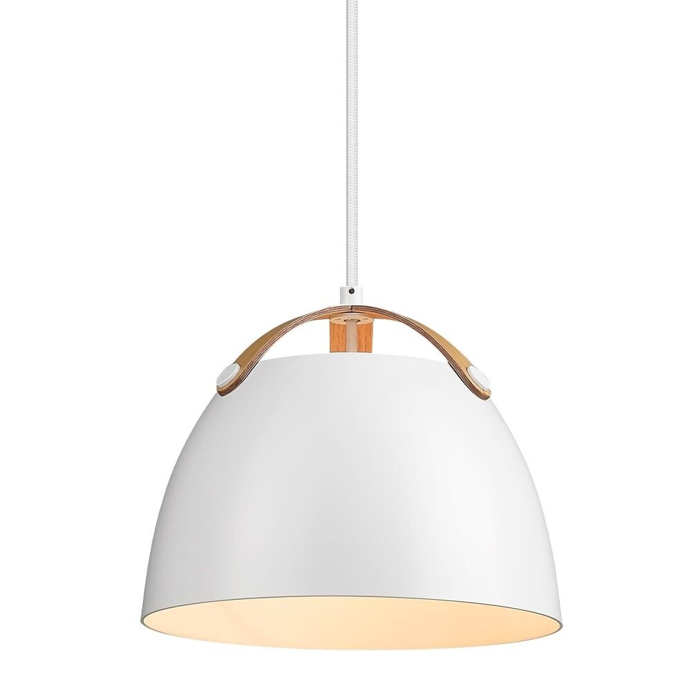 Halo Design - Oslo Pendelleuchte Ø24 White/Oak von Halo Design