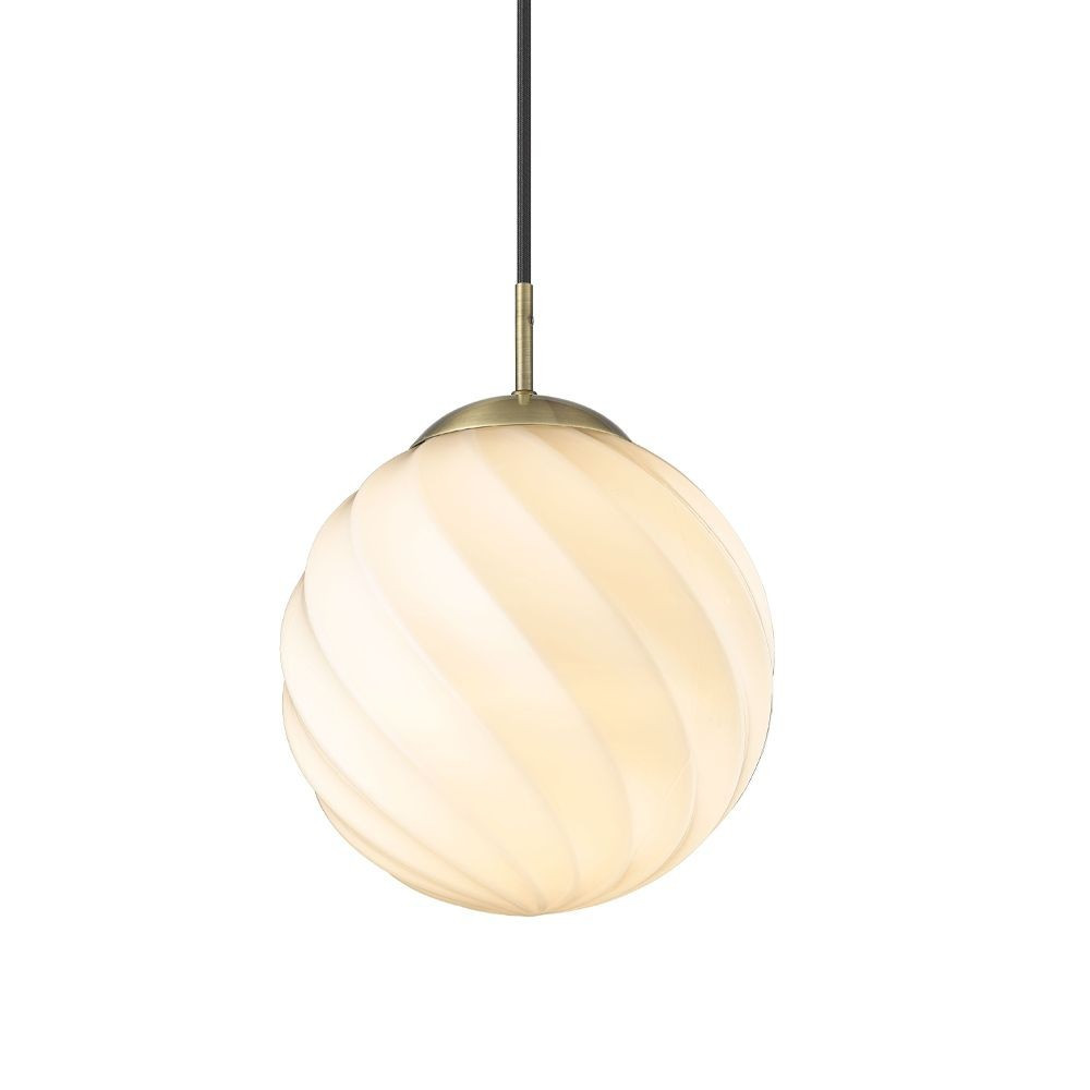 Halo Design - Twist Ball Pendelleuchte Ø25 Antique Brass von Halo Design