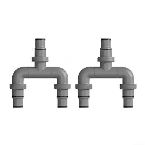 1 x Poolschlauchverbinder Sandfiltersystem Schlauchverbinder 38 mm und 32 mm Poolschlauchverbinder für Filter (3,8 cm drei) von HaloModora