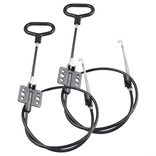 2 Stück Recliner Release Cable Replacement with D Ring Pull Handle for Sofa and Chair, 41 Inch Total Length von HaloModora