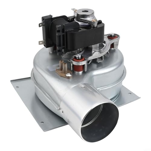 35 W Kamingebläse Ventilator mit hoher Temperaturbeständigkeit und geringem Geräuschpegel, 220 V Metall-Heizofenventilator für Öfen und Kamine von HaloModora